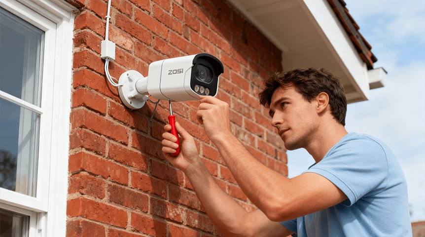 Residential CCTV Camera Installation in Patna